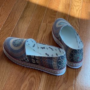 Goby Geometric Espadrilles size 39
